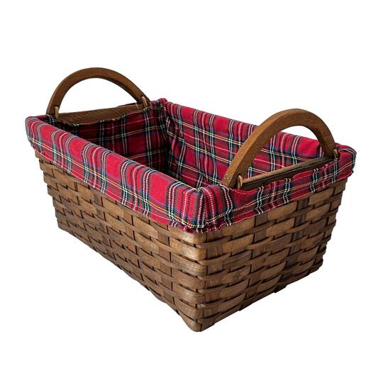 Large Chipwood Basket with Liner by Ashland®
